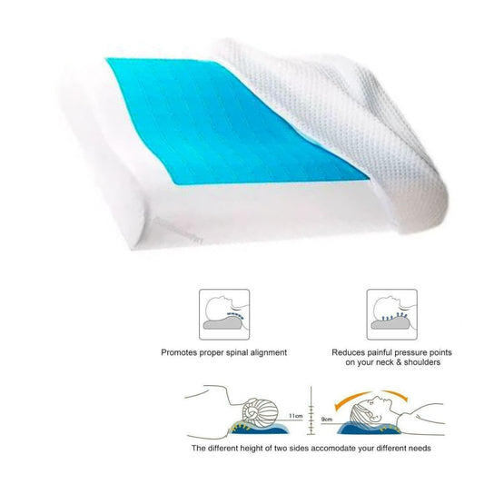 Almohada Memory Foam Con Gel