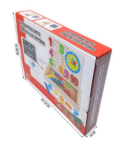 Juego Tablero Didactico Madera