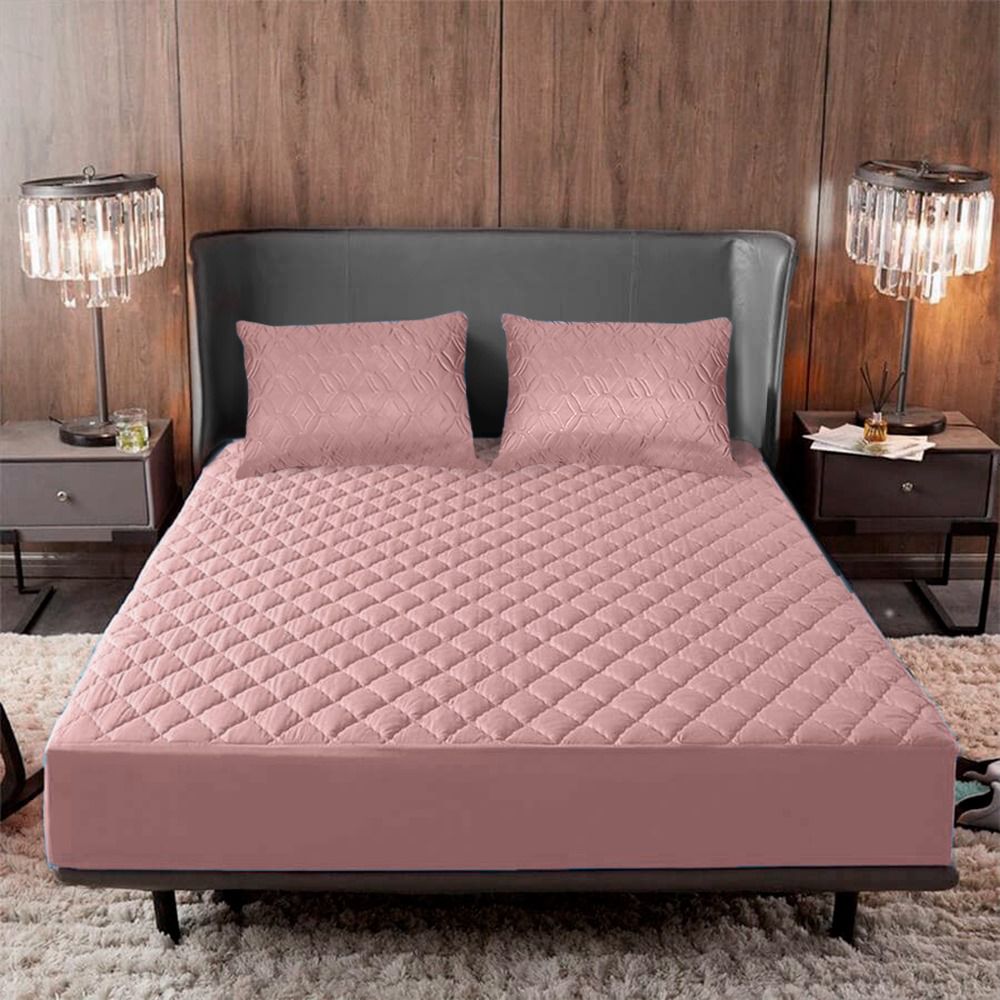 Combo Colcha Protector Sabanas