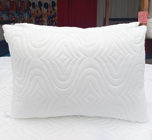 Almohadas Con Relleno Siliconado 68x48cm