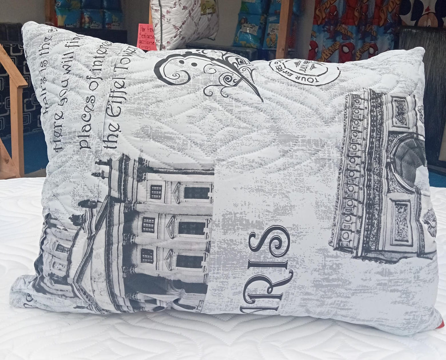 Almohadas Con Relleno Siliconado 68x48cm