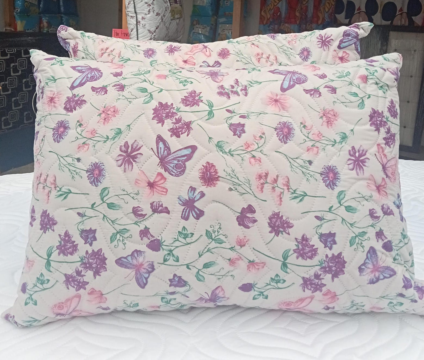 Almohadas Con Relleno Siliconado 68x48cm