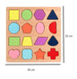 Juego Madera Figuras Geometricas Objeto