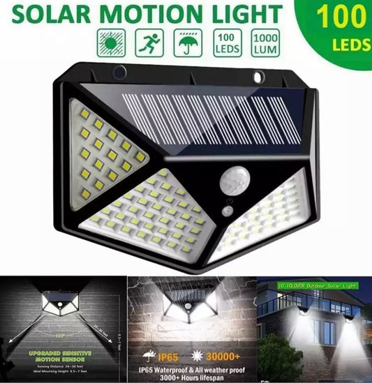 Dt Lampara Solar 100 Leds