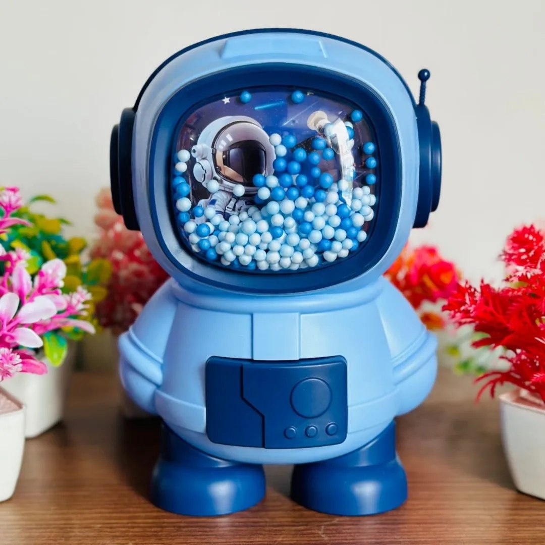Alcancia Infantil Con Diseno Astronauta