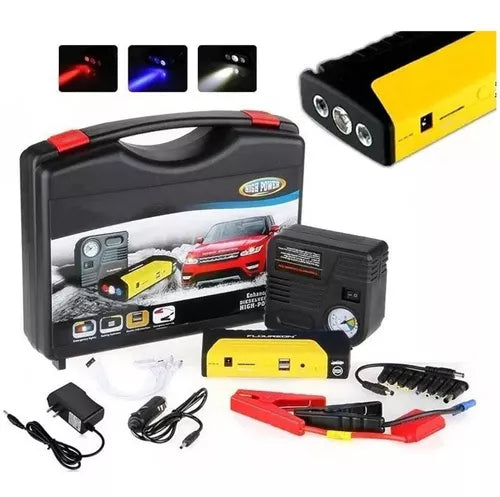 Power Bank Iniciador Comprensor Carro