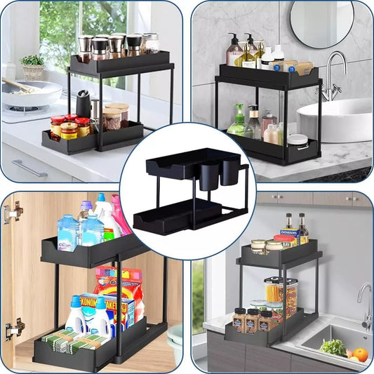 Estante Organizador Multiusos Con Porta