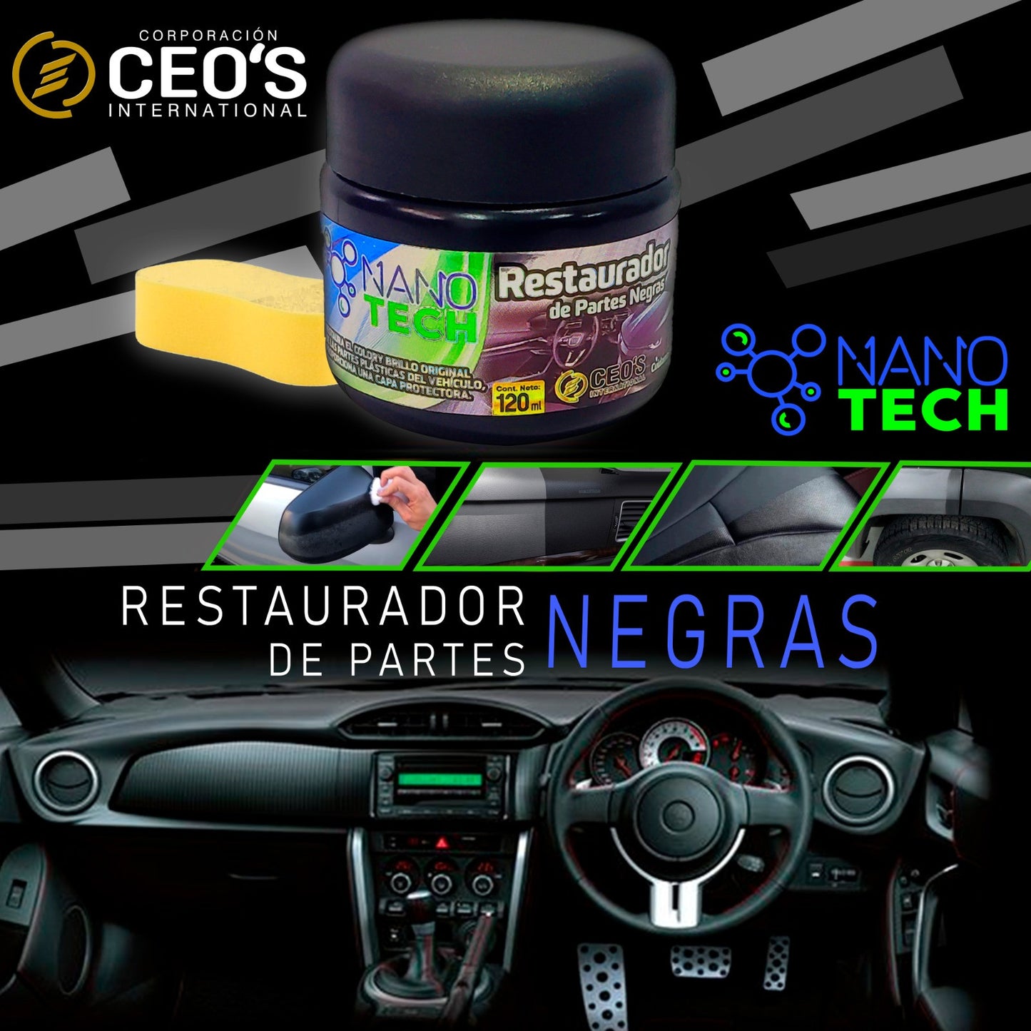 Restaurador De Partes Negras