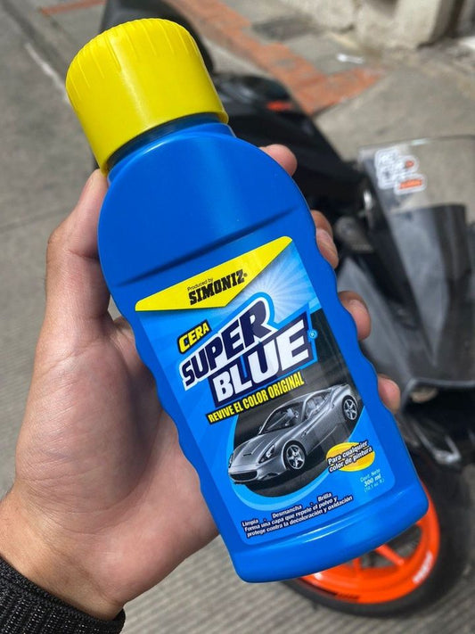 Cera Super Blue Brillar Carro 300 Ml