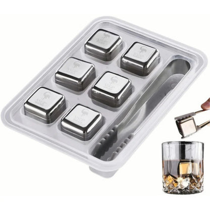 Set De Cubos De Acero Inox