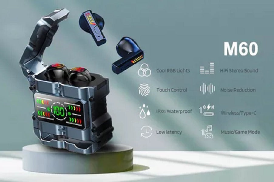 Auriculares Inalambricos M60 Tactil