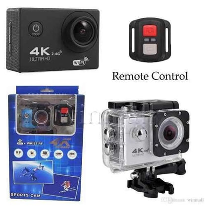 Super Camara 4k Go Pro Con Wifi Control