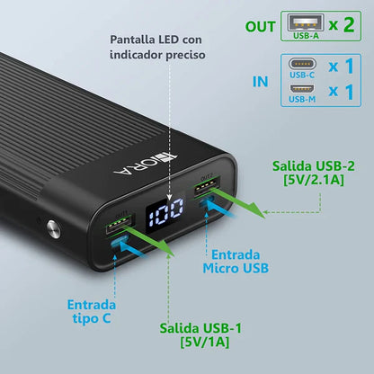 Power Bank Bateria Portatil 1hora Gar117