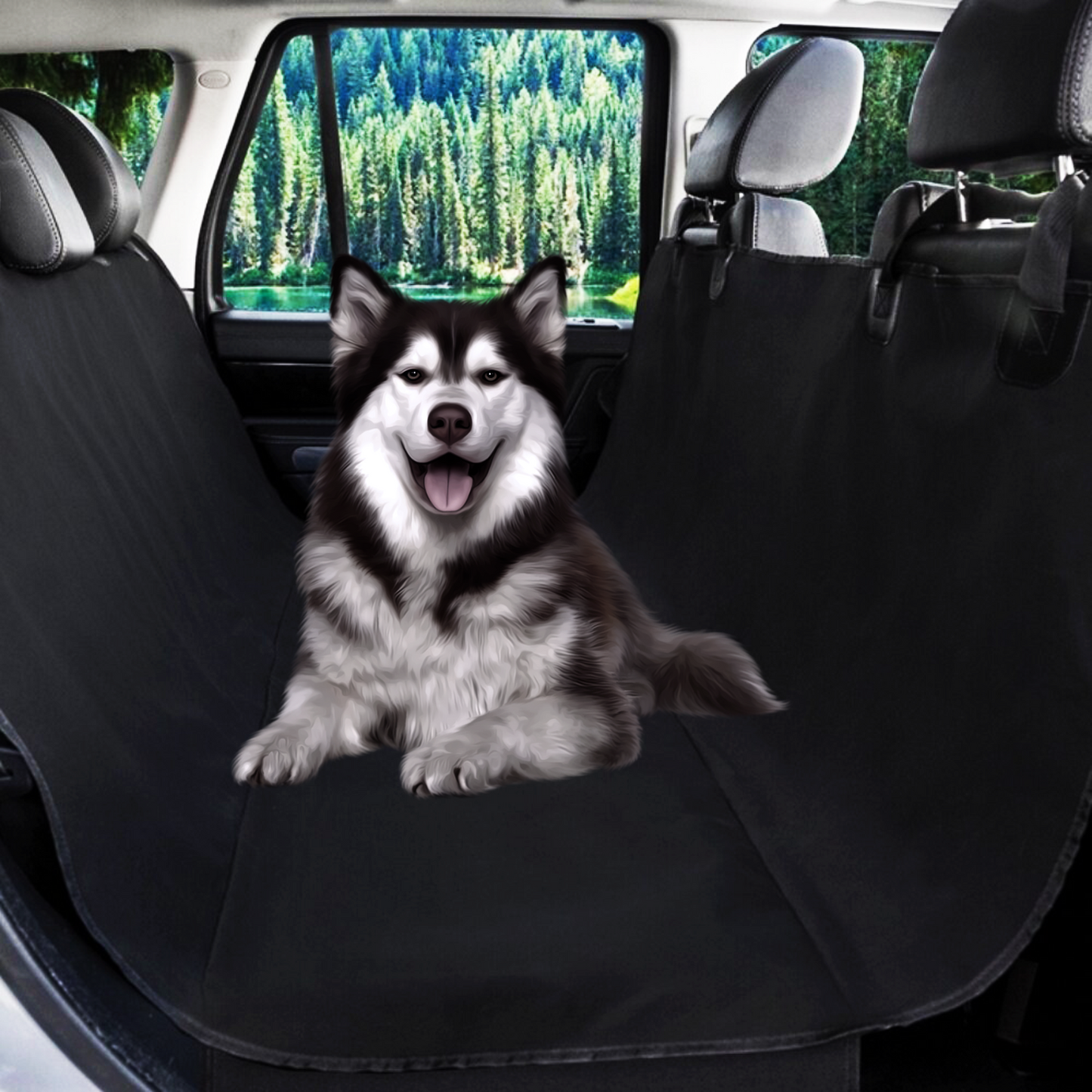 Forro Silla Para Carro Negro