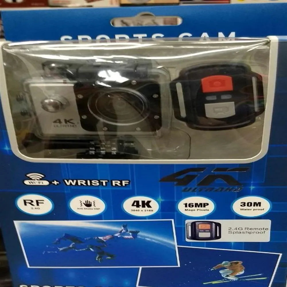 Super Camara 4k Go Pro Con Wifi Control