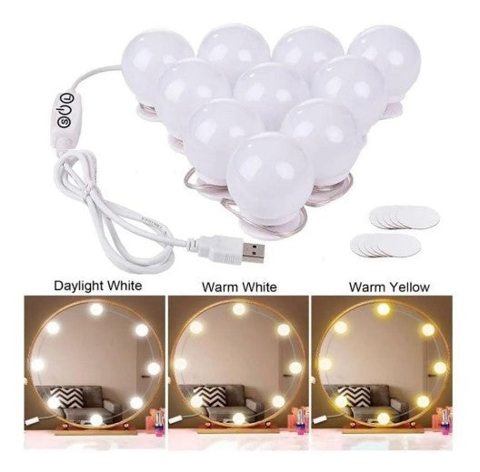 Luz Led Espejo Extension