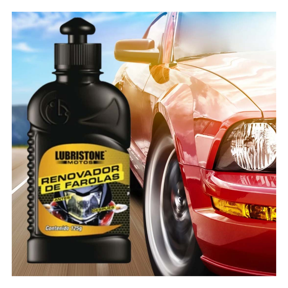 Renovador De Farolas Y Luces 125 Gr