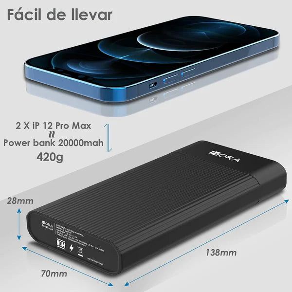 Power Bank Bateria Portatil 1hora Gar117