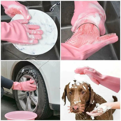 Guantes De Limpieza De Silicona