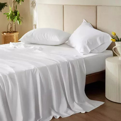 Juego De Sabanas Blanca Linea Hotelera