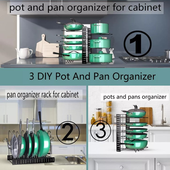 Organizador De Ollas Y Sartenes