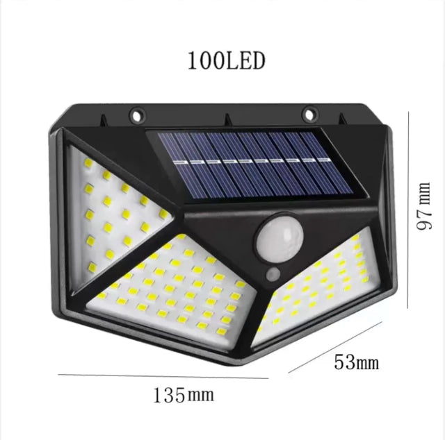 Dt Lampara Solar 100 Leds
