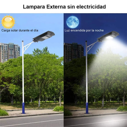 Lampara De Panel Solar Para Exteriores