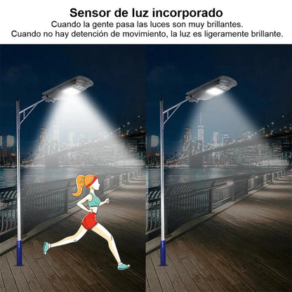 Lampara De Panel Solar Para Exteriores